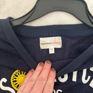 Soulcycle DC crew sweatshirt spiritual gangster brand